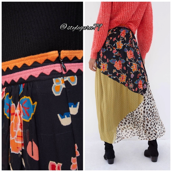 NWT, Anthropologie, Victoria Maxi Skirt by VERB - Picture 4 of 4